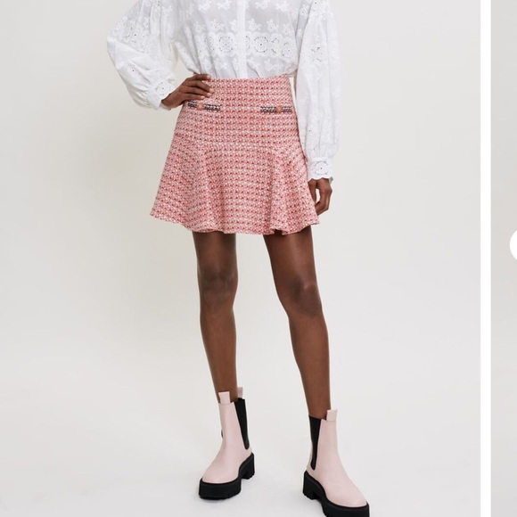 Maje Dresses & Skirts - Maje Jenetia Tweed Mini Skirt - Size 42 ( US XL)